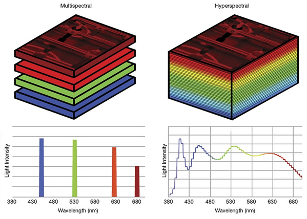 Multispectral vs. Hyperspectral