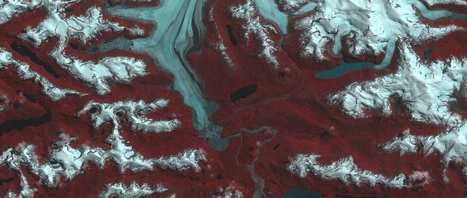 Чили, космический снимок со спутника Монитор-Э © ГКНПЦ им. М.В. Хруничева